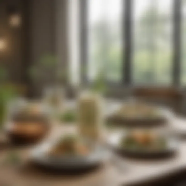 An elegant table setting featuring meals enhanced by Sprouts Vegan Mayo