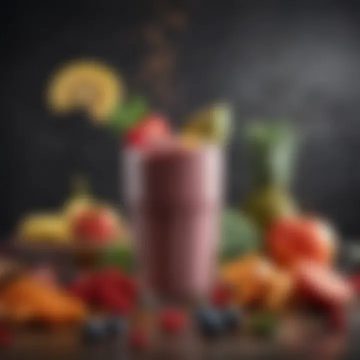 An assortment of superfood add-ins displayed artfully