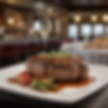 Sophisticated Ambiance at Lexington's Finest Steakhouses Elegant dining setup at a top steakhouse in Lexington