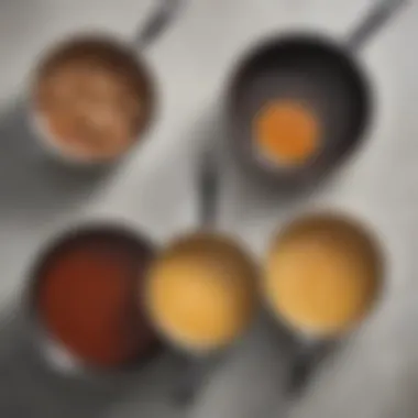 Comparison of Calphalon Premier Sauce Pan with alternative cookware options demonstrating key features