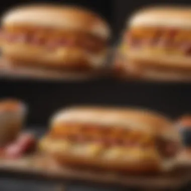 A modern twist on the traditional Chicago hot dog