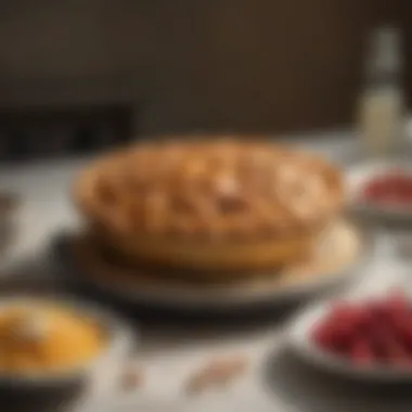 A cultural celebration featuring pie as a centerpiece