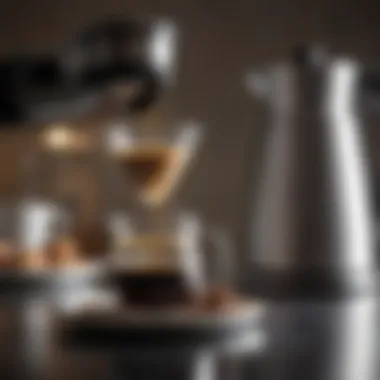 K Duo Carafe demonstrating coffee brewing capabilities