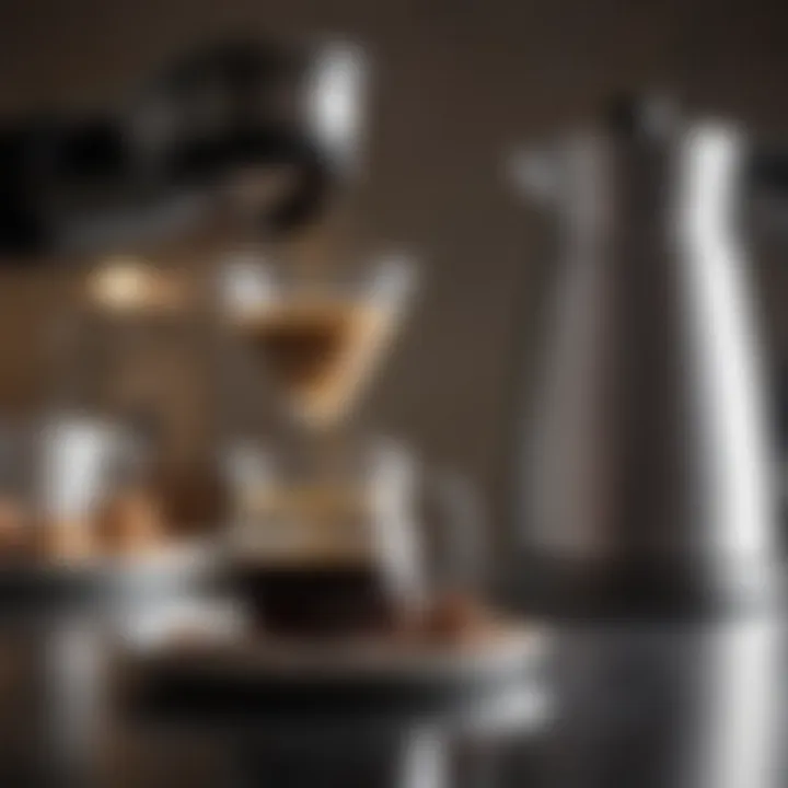 K Duo Carafe demonstrating coffee brewing capabilities
