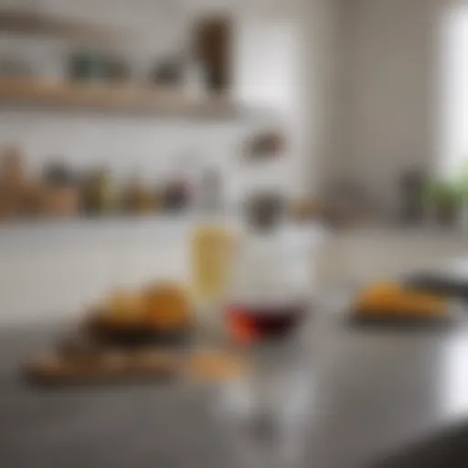 Elegant K Duo Carafe in a modern kitchen setting