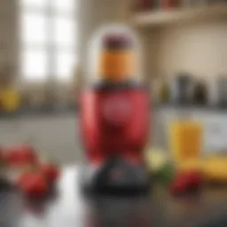 Compact and sleek design of the Magic Bullet Mini Blender