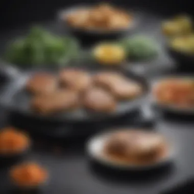 Culinary Possibilities with the Presto Griddle Pan A beautifully plated meal cooked on a Presto Griddle Pan, highlighting versatility