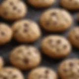 A close-up of three key ingredients for cookies