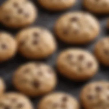 A close-up of three key ingredients for cookies