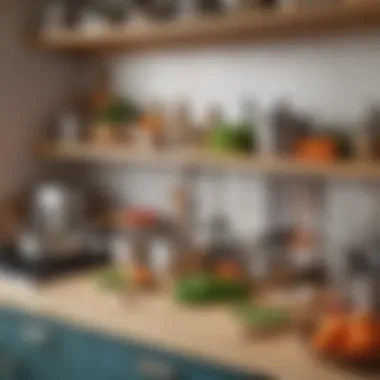 Essential Tools for Culinary Efficiency A clean and organized kitchen space featuring essential cooking tools.