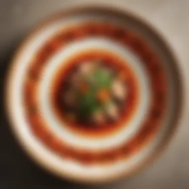 Vibrant Dish from The Slanted Door Cookbook A close-up of a vibrant dish illustrating a recipe from The Slanted Door Cookbook.