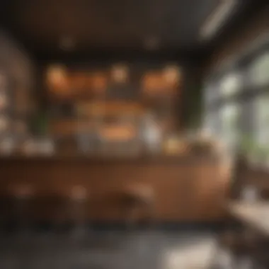 Warm and inviting interior of Tru Boba Cafe