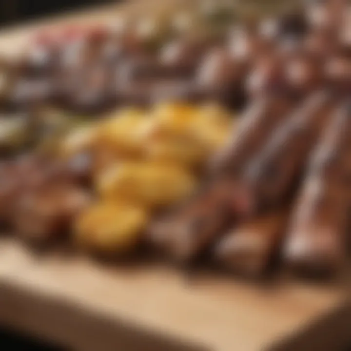 A variety of wood types ready for grilling, highlighting flavor options.