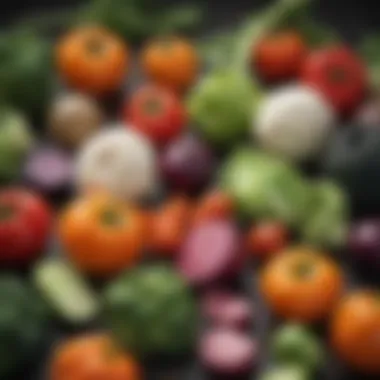 Vegetables Beneficial for Blood Sugar Control A selection of fresh vegetables known for their low glycemic index.