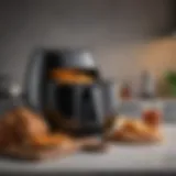 Sleek design of the Gourmia Air Fryer