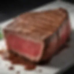 Selection of premium steak cuts displaying marbling and freshness