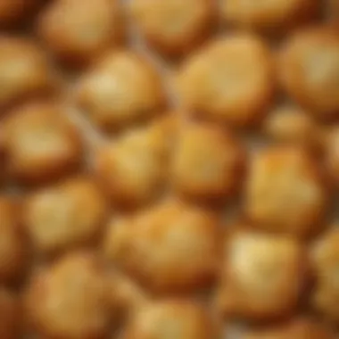 Perfectly Cooked Hashbrowns A close-up of perfectly cooked hashbrowns with a golden brown crust