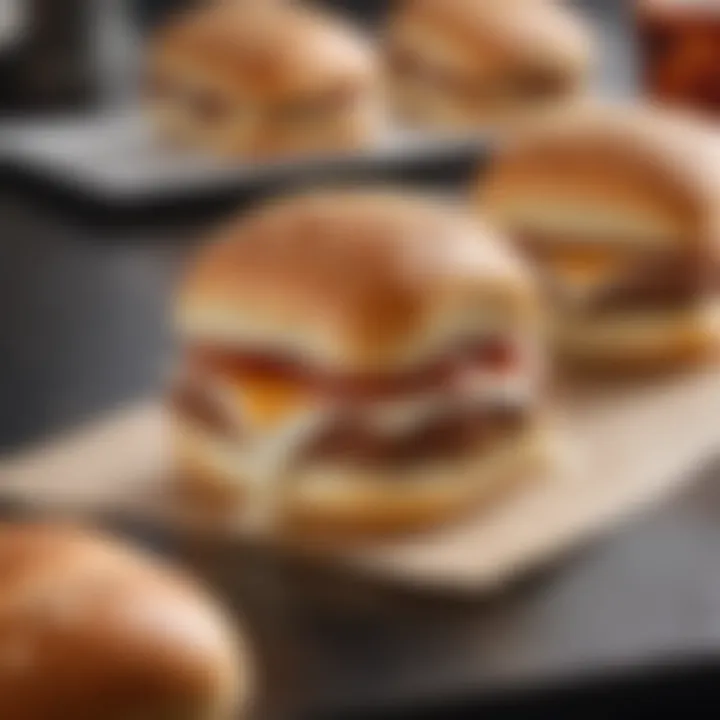 White Castle sliders in their original packaging ready for the microwave.