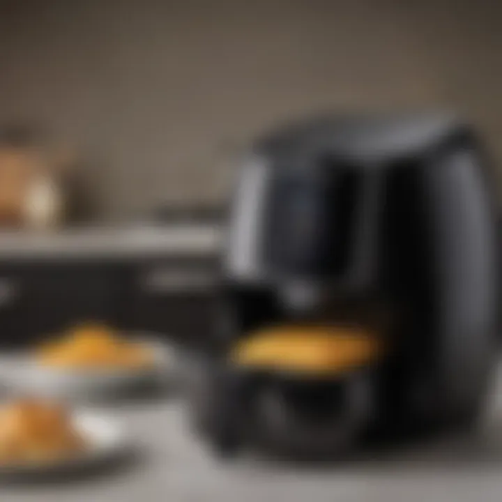 User-friendly control panel of the Insignia Air Fryer