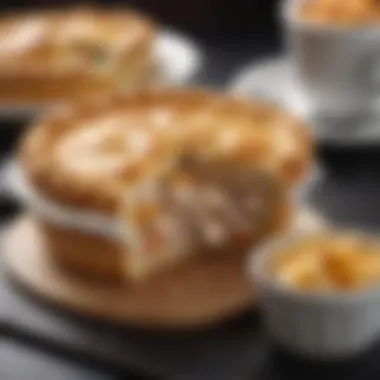 Customer reviews highlighting the appeal of KFC's chicken pot pie