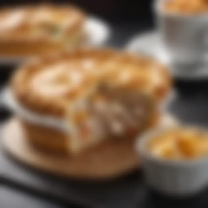Customer reviews highlighting the appeal of KFC's chicken pot pie