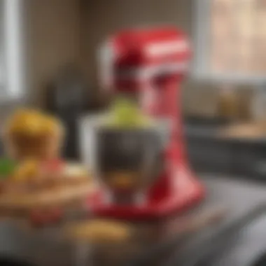 Illustrating the practical applications of the KitchenAid electric chopper in a kitchen setting