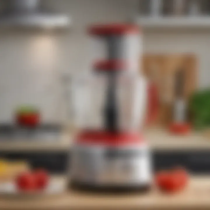 Comparative view of the KitchenAid electric chopper with similar kitchen appliances