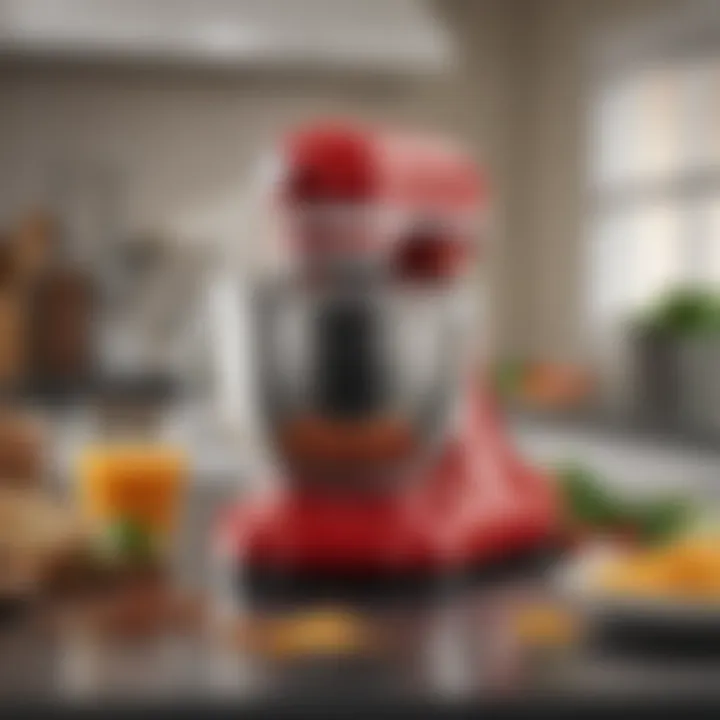 Highlighting the various functionalities of the KitchenAid electric chopper