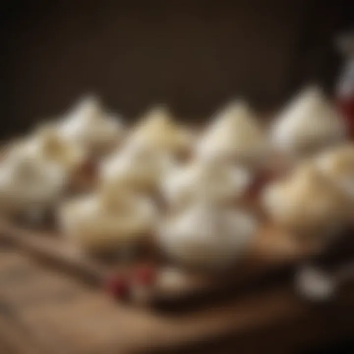 An assortment of cream types displayed on a rustic wooden table, highlighting their diverse uses.
