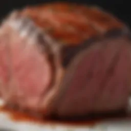 A beautifully marbled chuck roast ready for seasoning