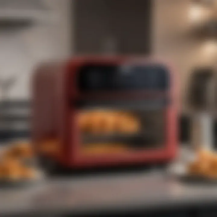 The Power Air Fryer Pro Oven showcasing its sleek design and multiple functionalities.