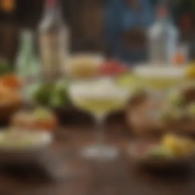 Social Occasion with Maysons Frozen Margarita Mix A festive gathering featuring Maysons Frozen Margarita Mix and various accompaniments.