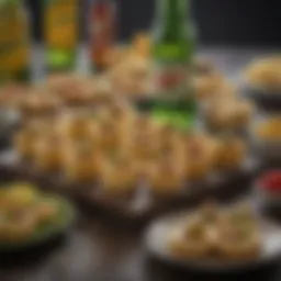 Vibrant Mt. Dew-infused appetizers