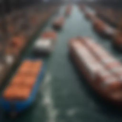 A sophisticated logistics network for fish transportation