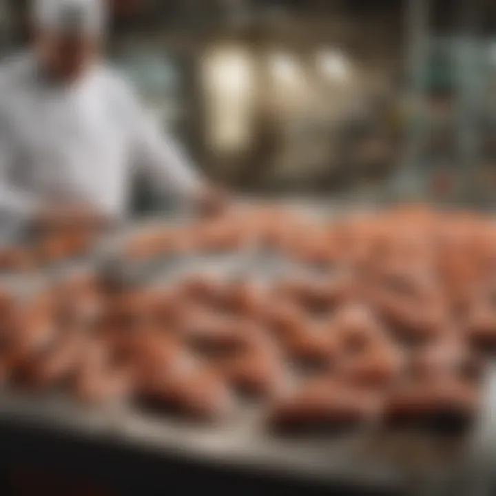 Ensuring quality control in fish handling and shipping