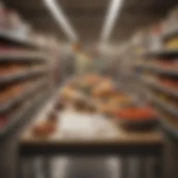 A well-organized grocery list for recipe shopping