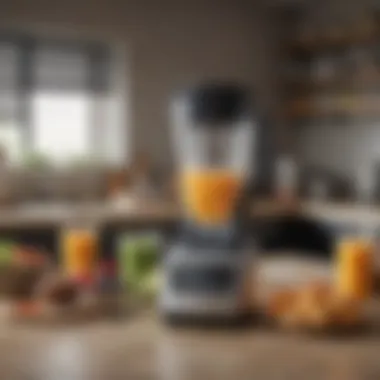 Ninja Blender in a modern kitchen setting