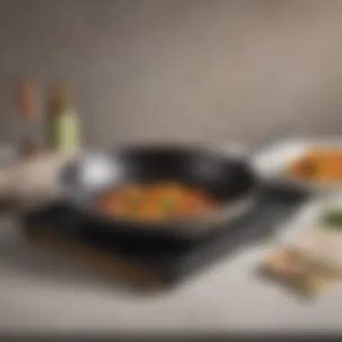 Care for Your Non-Stick Pan A well-maintained non-stick pan with a beautiful sheen