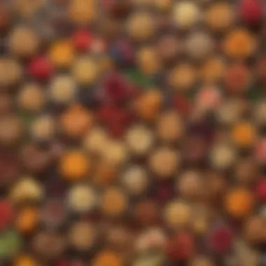 A Vibrant Selection of Nutritious Snacks Colorful array of healthy snacks