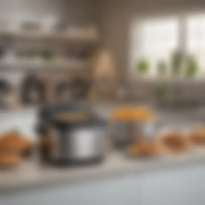Retail display of Nuwave Air Fryers at Bed Bath & Beyond