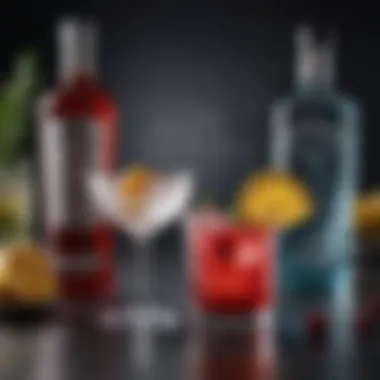 Unique vodka cocktails representing modern interpretations of the spirit.