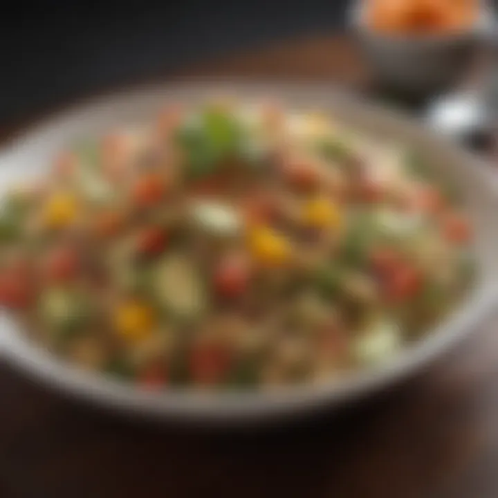 Quinoa salad showcasing its versatility