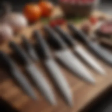 Knife Maintenance and Storage A well-maintained knife set with proper storage solutions