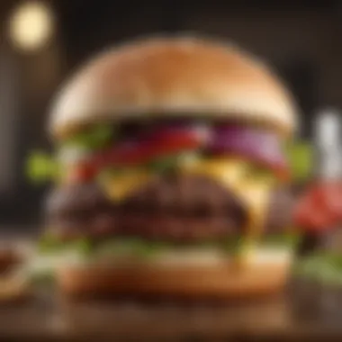A Culinary Masterpiece: The Ingredients of Sonic New Hamburger Sonic New Hamburger showcasing unique ingredients