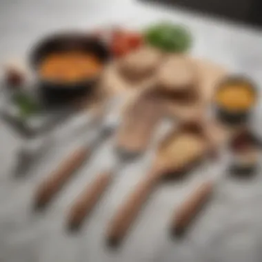 Specialized Cooking Tools for Efficiency A variety of specialized cooking tools designed for efficiency and precision.