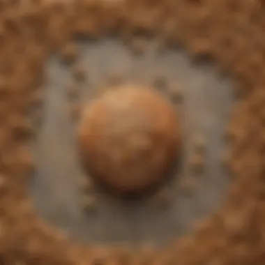 Close-up of wheatberries and the ingredients used in making bread