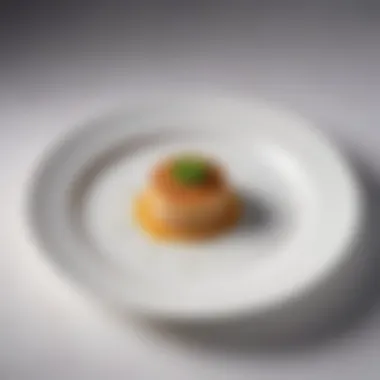 A beautifully plated dish that embodies elegance while highlighting simplicity in presentation.