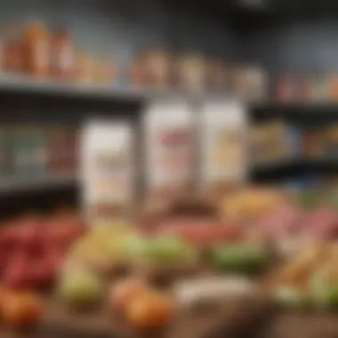 A price comparison chart highlighting various grocery prices