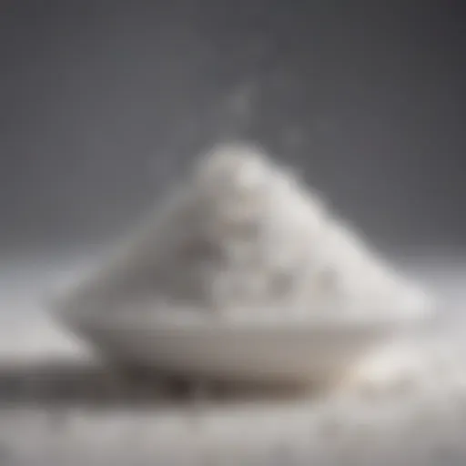 Chemical structure of sodium bicarbonate