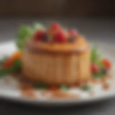 Culinary Artistry with Cooking Spray A beautifully plated dish showcasing the results of using cooking spray